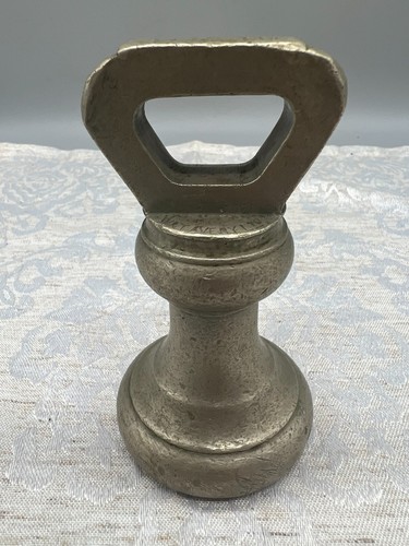 Antikes gewicht metall - gewicht,