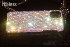 Bling Diamant Schutzhülle Case fü iPhone 15 14 13 Pro Max mit SWAROVSKI ELEMENTS