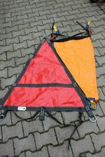 Rettungstuch Sitztuch Bergetuch Rettung Luftrettung Dreieckstuch THW gebr