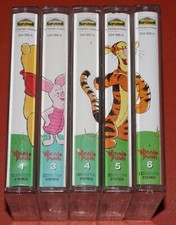 MC KASSETTE - Winnie Puuh 1,3,4,5 & 6 KARUSSELL SAMMLUNG
