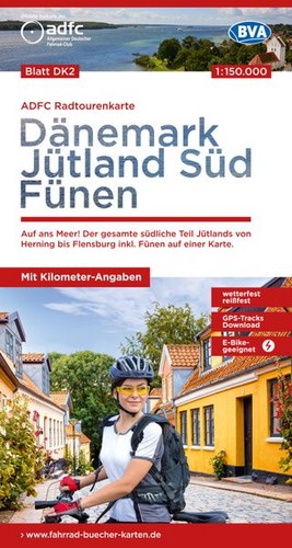 Adfc radtourenkarte dk2 - adfc-radtourenkarte,