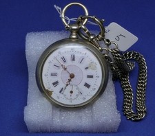 Alte Anker-Taschenuhr JHM