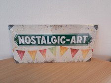 Blechschild nostalgic art - blechschild,