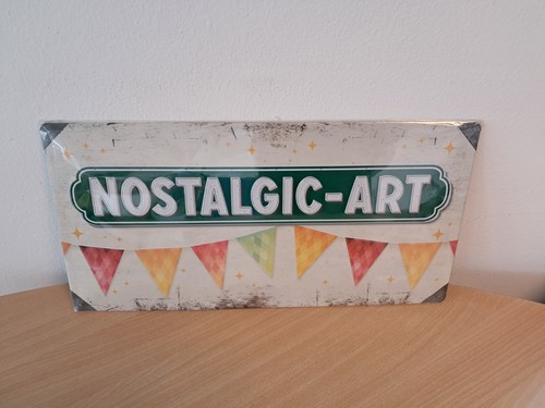 Blechschild nostalgic art - blechschild,