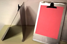 Klemmbrett Edelstahl Aufsteller Clipboard ca. 250 x 410 mm 1 St.