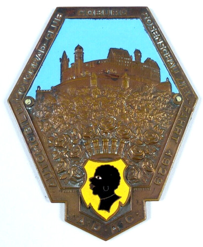 Original alte adac plakette - alte,