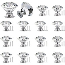12Pcs Kristall Schrankgriff