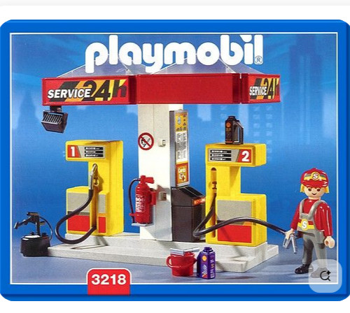Playmobil 3218 tankstelle mit - 3218,