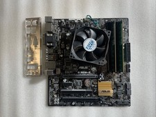 Mainboard ASUS B15M-C, inkl. Prozessor Intel i5-6500, 8GB RAM, Blende
