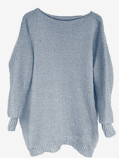 von Hand gestrickter weicher