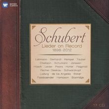 Schubert lieder record - lieder,