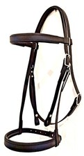 Englischtrense, Trense Schwarz, versch. Größen NEU aus Biothane