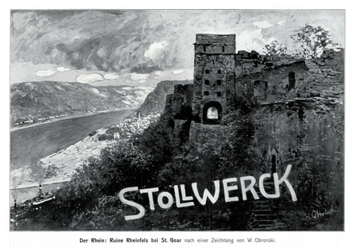 Stollwerck schokolade reklame - stollwerck,