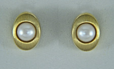 Ohrstecker Gold Zuchtperlen