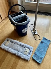 ?Top! Orig. Ha-Ra Set Metall Wischer BodenExpress Vermop Pressbutler Eimer 15L