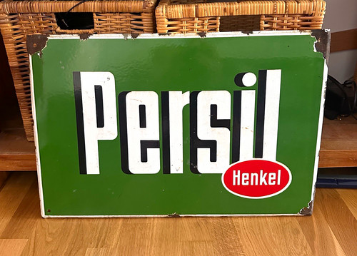 Werbeschild original persil - original,