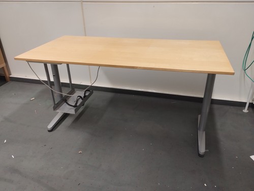Schreibtisch birke furnier - schreibtisch,,