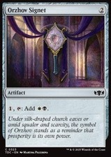 Magic/MTG Orzhov Signet TDC-323 Common Englisch Neu