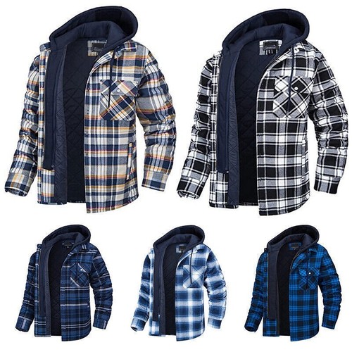 Herren gepolstert hemd - gepolstert,