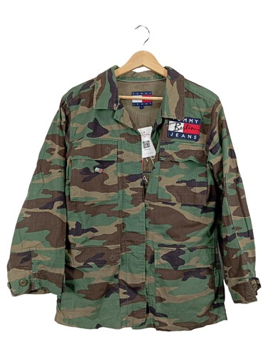 Tommy jeans camouflage jacke - camouflage,