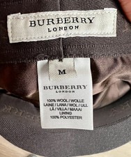 Orig. Burberry Schirmmütze