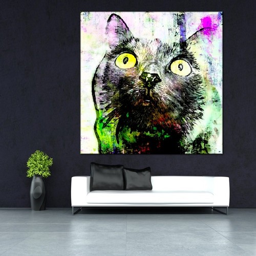 Leinwand bild xxl pop - er, art