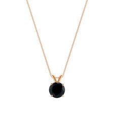 1 kt Rundschliff schwarz