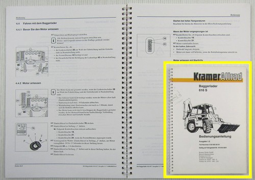Kramer allrad 616s - kramer, baggerlader