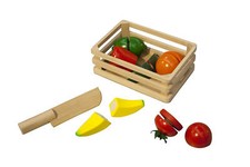 Holz Box Kiste mit Obst
