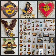 Hard Rock Cafe Erinnerungsstücke Gitarre Sammlerstück Pin Abzeichen wählen Sie Ihr individuelles Paket