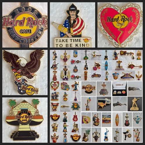 Hard rock cafe pins musik - hard,