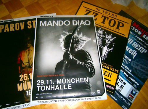 Concert poster - 4x,