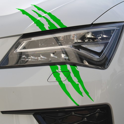 Devil cut autoaufkleber - devil,