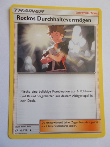 Pokemon karten 135 - pokemon, rockos