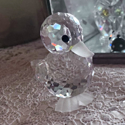 Swarovski kristallfigur ente - swarovski,