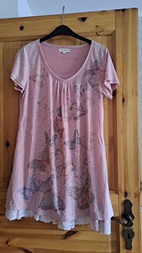 Minikleid rosa mit - minikleid,