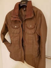 Wachs-Jacke braun cool-lässig