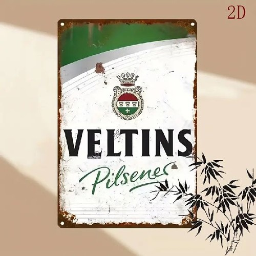 Blechschild veltins pilsner - blechschild,