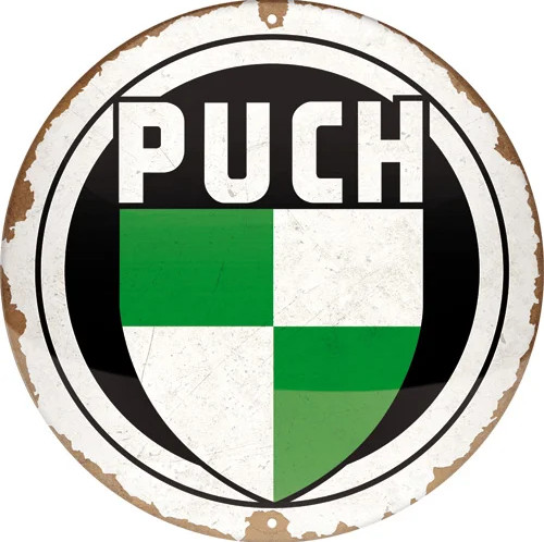 Blechschild puch klassik - blechschild,