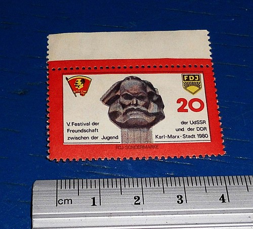 Ddr briefmarke spendenmarke - ddr,