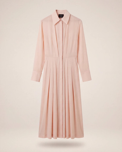 Hemdblusenkleid langarm - hemdblusenkleid,