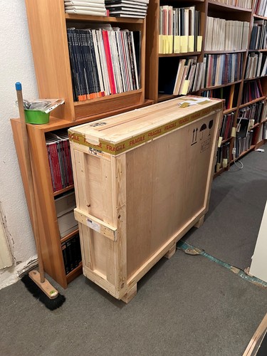 Holzkiste für transport - für,