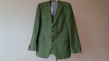 Tom Rusberg of Copenhagen,Sakko,110,Flachs-Leinen,Frühlingsgrün,Jackett,NEU