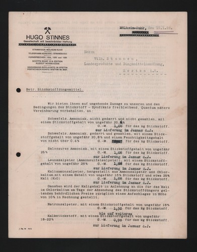 Mülheim ruhr brief 1926 - mÜlheim/ruhr,,