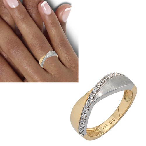 Damen ring 585 - damen, echt