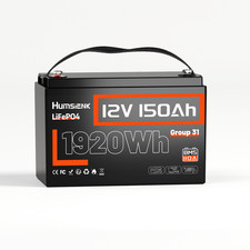12V 150Ah LiFePO4 Akku Lithium