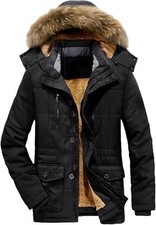 Herren Winter Parka Jacke