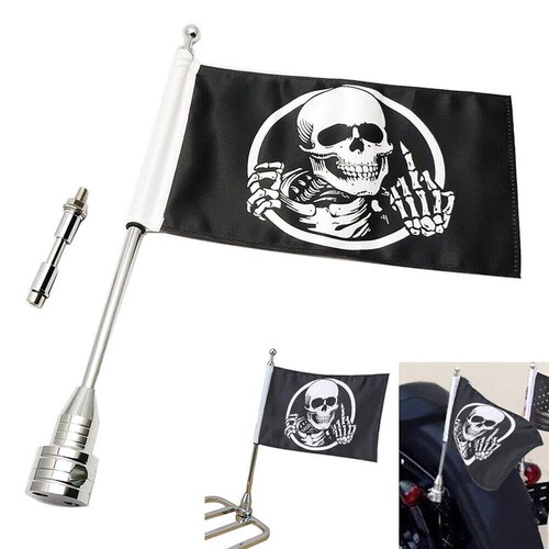 Schädel mittelfinger flagge - mittelfinger,