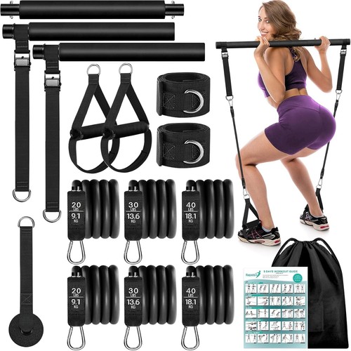 Tragbare pilates bar kit mit - pilates,
