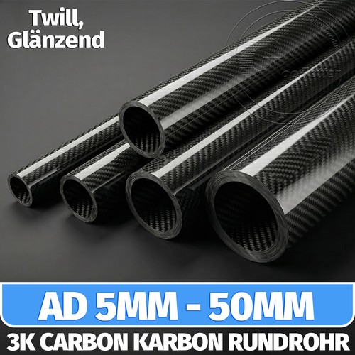 Cfk rohr 5mm 50mm - rohr, 5mm-50mm